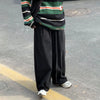 Hip-Hop Block Wide-Leg