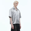 Raised Gloss Stripe Luxe Short Top