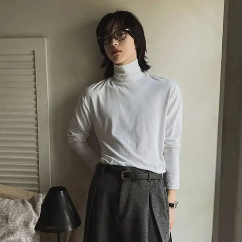 Millennium High Collar Long-sleeved T-Shirt