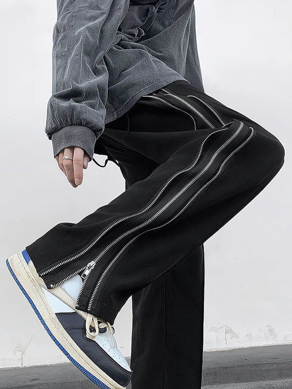 Side Split Casual Trousers