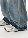 Baggy Jean Pantolon, yakın çekim — Navra Wear
