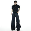 İspanyol Paça Nakışlı Jean Pantolon, stil görünüm — Navra Wear