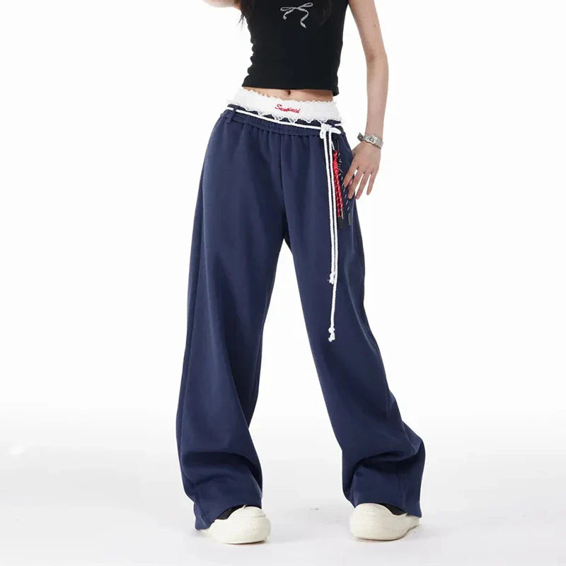 Kadın Bol Kesim Jogger, önden görünüm — Navra Wear