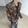 Wild Luxe Leopard Long Sleeve Blouse