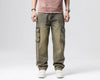 High-Rise Faded Relaxed Classic Denim