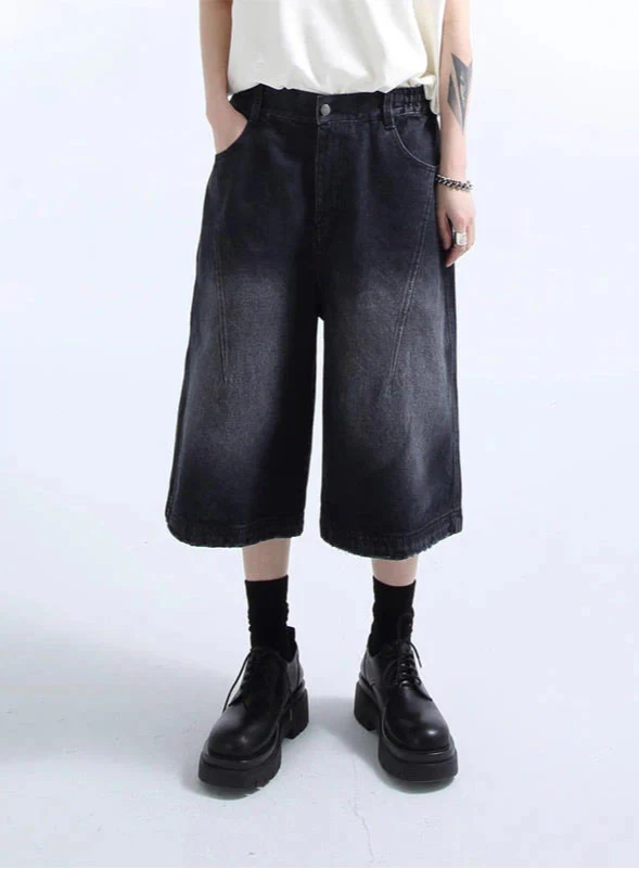 Ice Age High-Waist Baggy Shorts