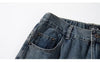 Vintage Wide Leg Pantolon, arka görünüm — Navra Wear
