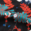 Floral Corduroy Short Sleeve Top