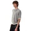 Concrete-Jungle Contrast Color Short Sleeve Weekend T-Shirt