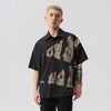 Featherlight Retro Lapel Loose Top
