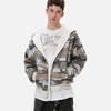 Reversible Camo Zip Hoodie