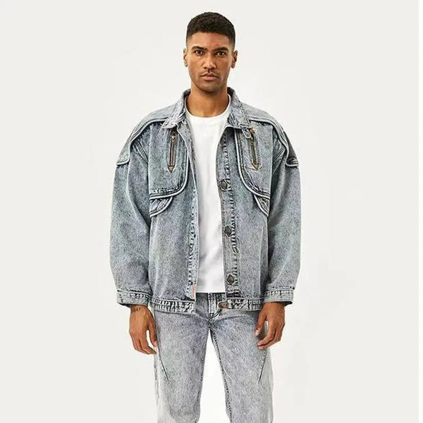 Flattering Fitted Heritage Denim Jacket