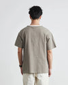 Seoul-Style Style Block-Color Color Laid-Back Fit V-Neck T-Shirt