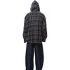 Plaid Hood Street Cool Casual Top