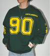 Script Throwback Boxy Sweatshirt