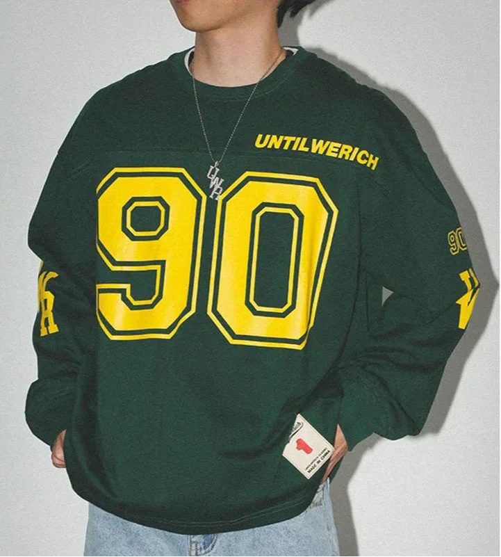 Script Throwback Boxy Sweatshirt