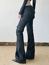 Studded Stellar Mosaic Denim Utility Denim