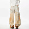 Field Vibe 3D Printed Classic Wide Denim