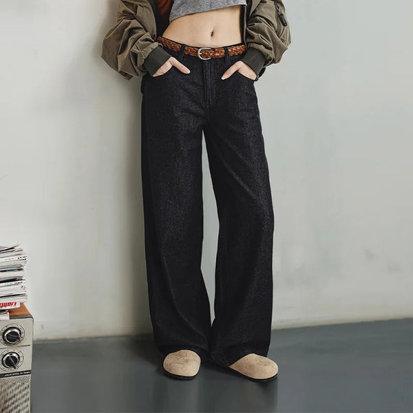 Black Classic Easy Cut Classic Denim