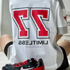 Contrast Freedom-State Style Sport Jersey T-Shirt