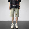 Torn Breeze Slim Denim Shorts
