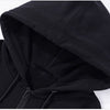 Zip-Up Cardigan Solid Sweatshirt