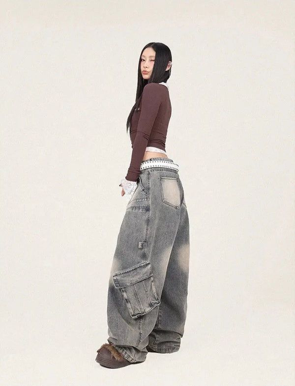 Heavy Duty Retro Trousers alternatif görünüm
