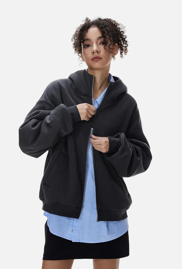 Double Lock Warm Hip-Hop Hood alternatif görünüm