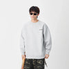 Baskılı Bisiklet Yaka Sweatshirt, stil görünüm — Navra Wear