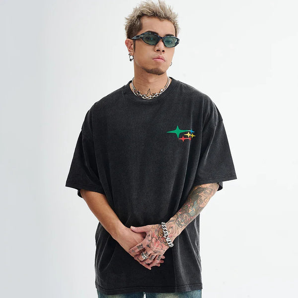 Collage Art Print T-Shirt alternatif görünüm