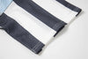 Mesh Archive Multi-Stripe Print Short Sleeve Jersey T-Shirt