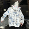 Milky Star Zip-Up Sweatshirt