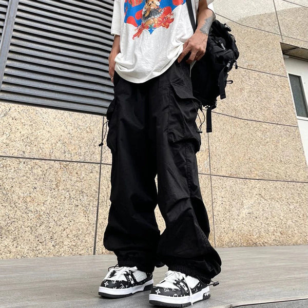 Oversized Relaxed Street Pants alternatif görünüm