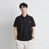Men's Laid-Back Ventilated High-End Collar-Knit for Warm-Season T-Shirt