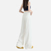 Cozy White Soft White Bell Leg Denim