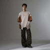 Stand-Out Deconstructed Color Block T-Shirt