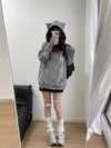 2000s Kitty Paw Print Sweatshirt