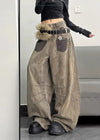 Durable High Street Curved Knife Denim