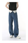 Bol Kesim Jean Pantolon, stil görünüm — Navra Wear