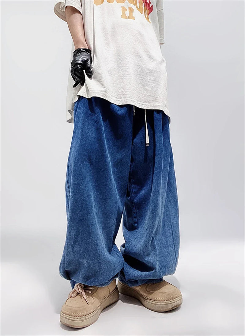 Heritage Metro Elastic Waist Bell Leg Denim