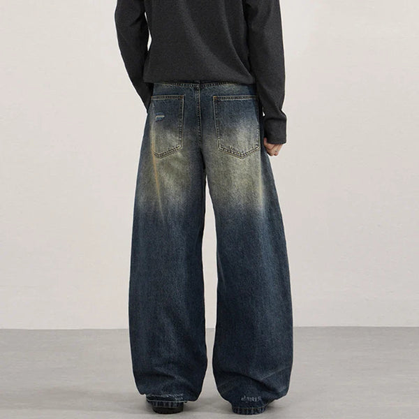 Mosaic Faded Bell Leg Washing Denim alternatif görünüm