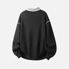 Multi-Way Polo Layer Sweatshirt