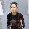Shinjuku Mesh Tie Dye Cyber T-Shirt