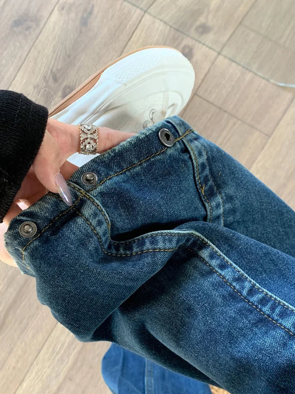 Street Denim High-Rise Relaxed Wide Denim alternatif görünüm