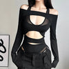 Goth Cyber Counter-Culture Midnight Mesh T-Shirt