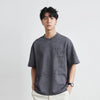 Versatile Laid-Back Off-Duty Round Neck T-Shirt