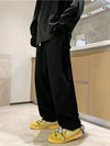 Model wearing the black Cargo Chic Pants