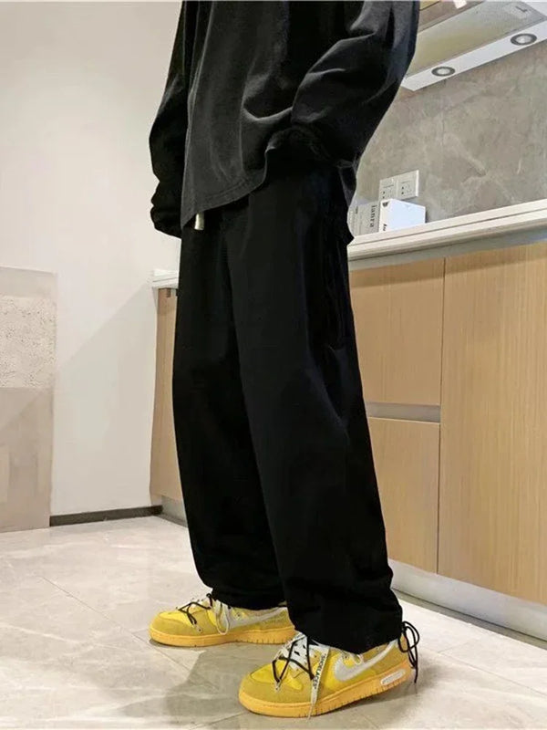 Detail-Rich Baggy Trousers alternatif görünüm