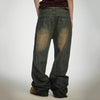 Yıkanmış Jean Pantolon, yakın çekim — Navra Wear