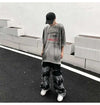 Mozaik Desenli Jean Pantolon, stil görünüm — Navra Wear